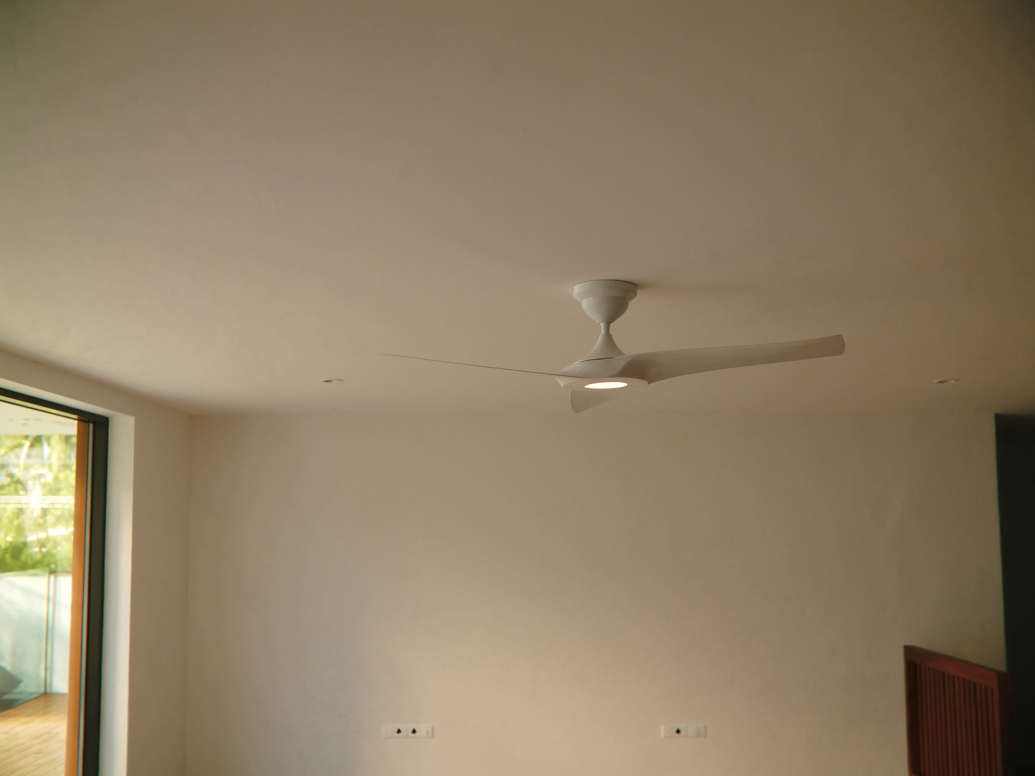 Lights, fans & power — New lights, fans and power points